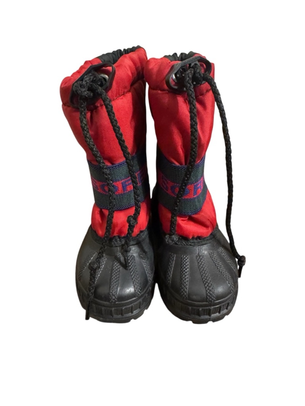 Sorel Kids Red and Black Snow Boots NWOT